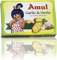 AMUL BUTTER GARLIC & HERBS 100G