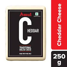 AMUL CHEDDAR CHEESE 250 GM