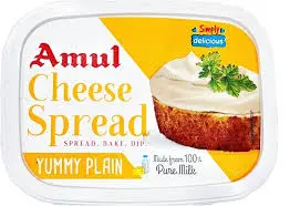 AMUL CHEESE SPREAD PLAIN 200G