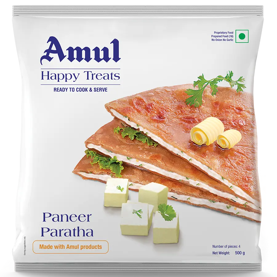 AMUL PANEER PARATHA 500 GM