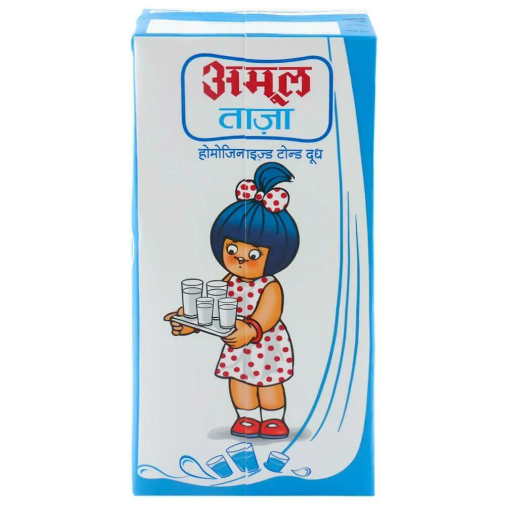 AMUL TAAZA MILK 200 ML BOX