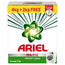 ARIEL MATIC FRONT LOAD 6 KG.