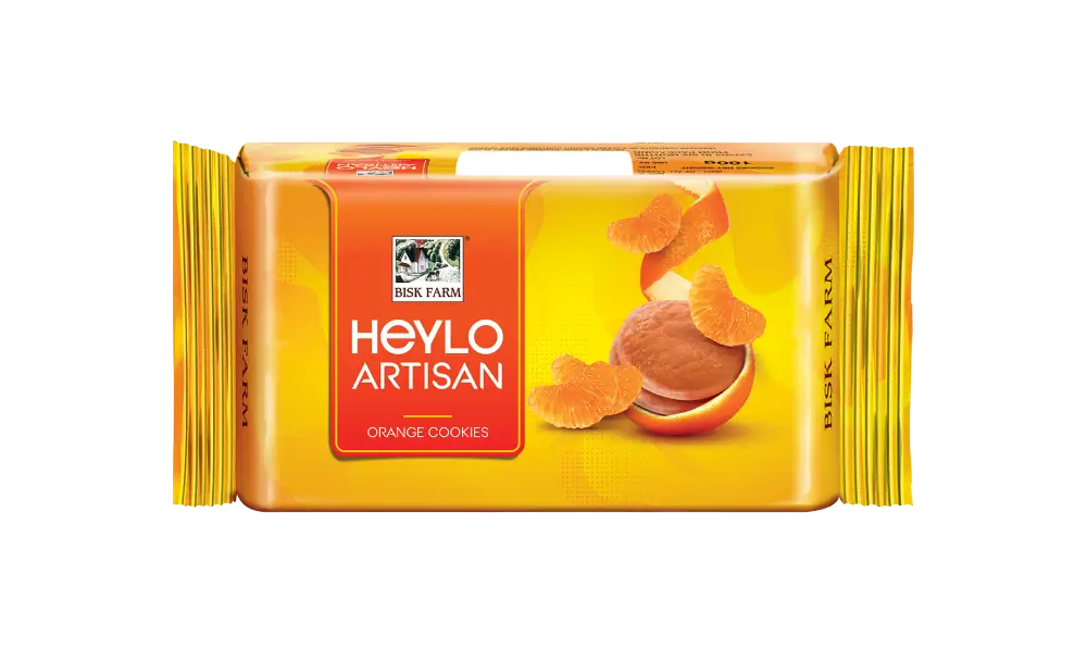 BISK FARM HEYLO ARTISAN ORANGE 155G