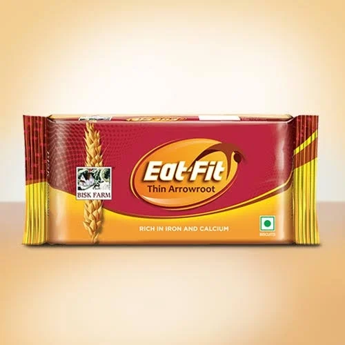 BISK FARM EAT FIT THIN ARROWROOT 400G